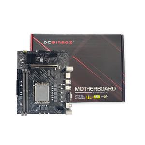 Carte mère OEM H610 DDR5/DDR4 LGA1700 Micro-ATX compatible avec les processeurs Core I7/i5/i3 de 12e à 14e génération, nouvelle version, 64 Go, double, pour ordinateur de bureau - Product Image 1