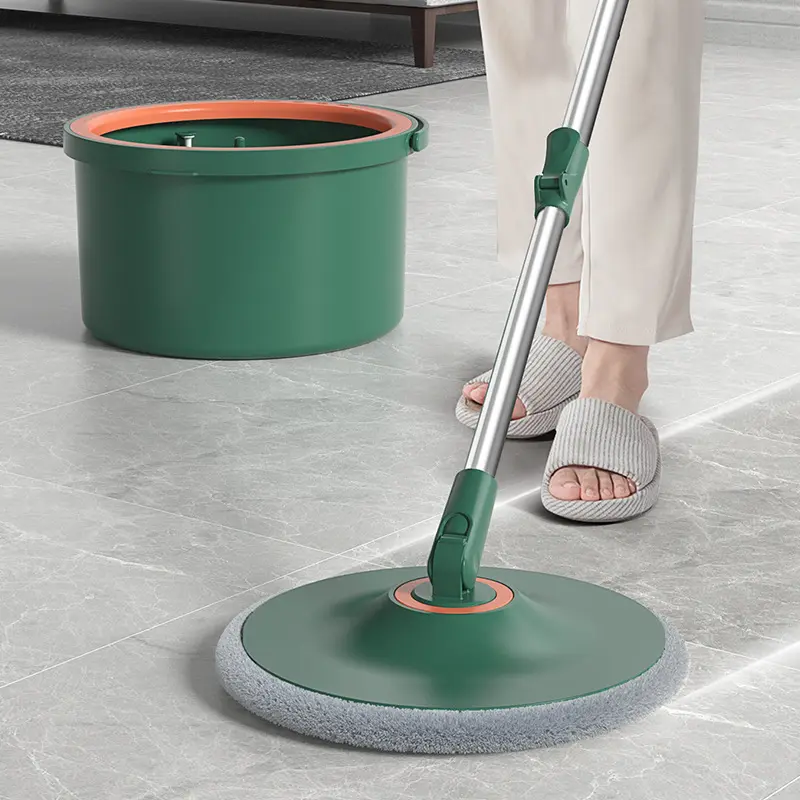 Topwill 2022 New Style Clean Water and Dirty Water Separating Round Cleaning 360 Mop for Dining Room