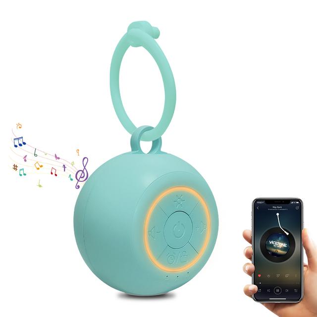 White Noise Machine for Sleep Calming Sounds and Light Portable Speakers