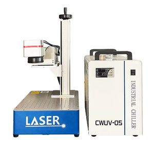 3W 5W 10W Huaray JPT UV machine printing split type UV laser glass <b>plastic</b> uv laser marking machine factory sale price - Product Image 2