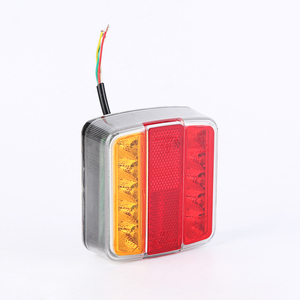 Bas Prix Rouge/Orange Couleur 12V Rectangle Led <span class=keywords><strong>Feu</strong></span> Arrière Pour Camion - Product Image 3