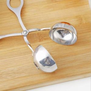 อุปกรณ์ครัว สเตนเลส 304 ช้อนตักลูกชิ้น ที่หนีบลูกชิ้น ช้อนตักเนื้อ ที่คีบเนื้อ ที่ทำลูกชิ้นปลา ช้อนปั้น<span class=keywords><strong>ลูกชิ้น</strong></span> - Product Image 5