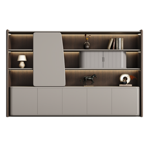 Hiện đại sang trọng <span class=keywords><strong>MDF</strong></span> điều hành lưu trữ tập tin tủ với Mở Kệ CEO thiết kế để Nộp đơn trong trường học hoặc bệnh viện - Product Image 6