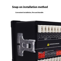 Compteur multifonctionnel triphasé avec affichage de la tension du courant d'énergie réactive active et connexion RS485