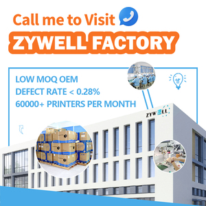 Zywell 80mm Z80-Em Kiosque de découpe automatique Module d'imprimante de reçus intégré Imprimante de tickets Pos thermique - Product Image 6