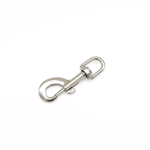 Mousquetons en métal pour porte-clés, mousquetons pivotants de 15 mm pour laisse de chien - Product Image 2