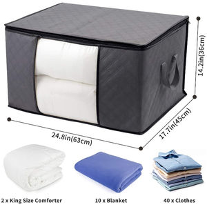 2021 nouvelle Chambre À Coucher Organisateur 3 de Grande Capacité de Vêtements Pliable Sacs De Rangement - Product Image 3