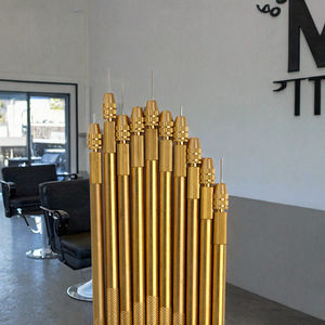 Outils d'extension de cheveux Princess Home, 4 aiguilles à tricoter, 1 support en cuivre, crochets de ventilation pour perruques - Product Image 3