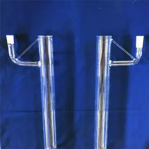 Китайская заводская цена, индивидуальная кварцевая двойная трубка Donghai кварцевая трубка для УФ-лампы