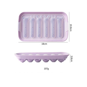 Moule à glaçons et à gâteaux en silicone antiadhésif à 6 cavités, nouveau design, pour la cuisine - Product Image 3