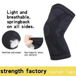 High Elastic Gym Breathable Sports Non Slip Compression Pain Relief Support Knee Sleeve Nee Brace