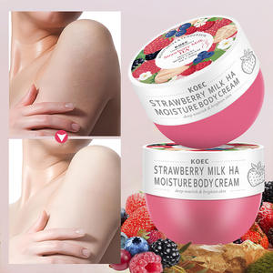 Lotion pour le corps au lait de fraise à base de plantes crème hydratante et hydratante pour éclaircir la peau pour <span class=keywords><strong>Amazon</strong></span> E-commerce - Product Image 3