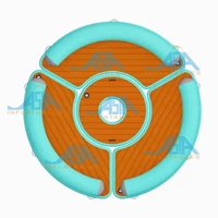Dock flottant gonflable commercial robuste pour parcs aquatiques, stations balnéaires et marinas - OEM personnalisé avec prix d'usine en gros