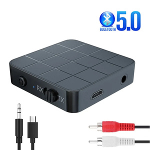 Transmetteur et récepteur Audio Bluetooth 5.0 2 en 1, adaptateur sans fil 3.5mm, Dongle Audio stéréo pour haut-parleurs de télévision, de voiture et de maison - Product Image 1