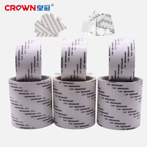 Crown 511 512 513 Çift Taraflı Basınca Duyarlı Bant Rulosu Yüksek Sıcaklığa Dayanıklı Dokunmamış Yapışkanlı Montaj Bandı Levha - Product Image 2