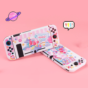 Nouvelle tendance Nintendo OLED : coque de protection anime dockable pour Nintendo, étui pour manettes Joy-Con, accessoire de <span class=keywords><strong>jeu</strong></span> - Product Image 2