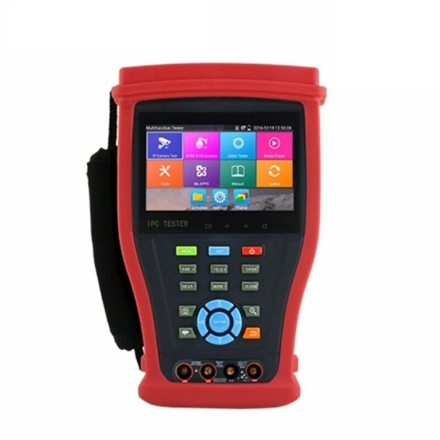 H.265 4K IP Camera Tester 8MP TVI CVI 5MP AHD SDI Camera CCTV Tester Monitor 2 Years CN;GUA Black Sunivision/oem/hsx