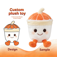 Peluche personnalisée Créez votre Respectueux de la peau Promotion de Noël mignonne Citrouille jouets en peluche personnalisés