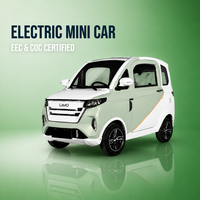 Voiture électrique mini compacte, directement de l'usine, autonomie 80-110 km, moteur 1500W, certifiée CEE, pour la mobilité urbaine et les trajets en ville