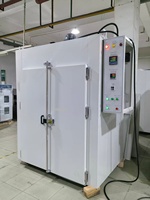 Oven Pengering Sirkulasi Udara Panas JM 304 Stainless Steel Hemat Energi Motor Listrik/Pemanas Gas Daya 20KW untuk Pengeringan Makanan
