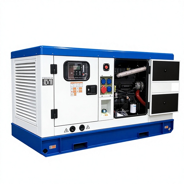 40KVA Three Magnetic Silent Type Diesel Engine Generator Set 230V 3 AC Auto Start Remote Start Low-ATS 50/60Hz CE ISO Certified
