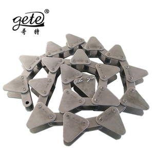 Cadena de Rodillos de Transmisión SHENLONG-Gete para Cosechadora, Material de Aleación, Paso de 38 mm, 1 Año de Garantía, Altura del Accesorio 62 mm - Product Image 1