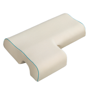Oreiller en <span class=keywords><strong>mousse</strong></span> à mémoire <span class=keywords><strong>de</strong></span> forme rectangulaire moderne pour les dormeurs latéraux Soulagement <span class=keywords><strong>de</strong></span> la douleur au cou Couples se câlinant Anti-statique Tissu respirant 200TC - Product Image 4
