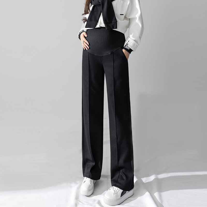 Noir (pantalon large de costume)