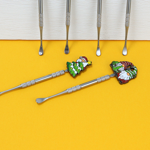 Chất Lượng Cao Tùy Chỉnh Nhân Vật Hoạt Hình Silicone Muỗng Nhỏ Thép Không Gỉ Khắc Công Cụ Bán Buôn Thiết Kế Mới Kim Loại Muỗng - Product Image 4