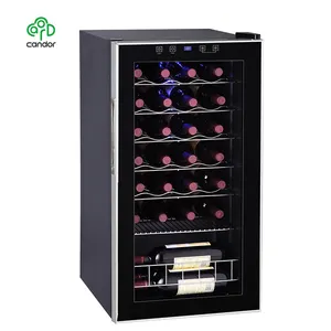 Candor Custom 28 Flaschen Kompressor Kühlung Wein kühler Kühlschrank mit CE/CB-Zulassung