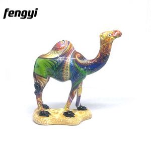 Recuerdos Personalizados de Fábrica, Artesanía de Resina, Figura de Camello, Decoración Ecológica con Impresión por Transferencia de Agua, Adornos Decorativos para el Hogar - Product Image 4