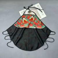 Vêtement traditionnel chinois personnalisé, sensuel, sans bretelles, à double couche, avec coussinets de poitrine, motif floral