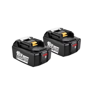 バッテリーパックMAK BL1860交換用18V 6.0Ah LXTバッテリーパック高容量充電式BMS保護USB出力LEDインジケーター - Product Image 1