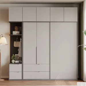 Armoire scandinave sur mesure, directement de l'usine, organisation optimisée, mobilier de chambre principale, dressing sur mesure, durable - Product Image 3