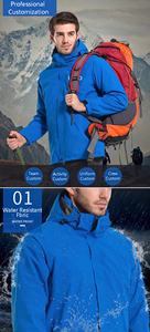 Chaqueta Casual de Diseño con Estampado de Talla Grande para Exteriores, Impermeable y Cortavientos para Camping y Senderismo - Product Image 4