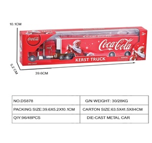 Vente en gros : Modèles réduits de voitures <span class=keywords><strong>1</strong></span>:<span class=keywords><strong>43</strong></span> en métal moulé sous pression, mini camionnette de jouet en alliage, modèle Santa avec peinture Coca-Cola, voiture moulée sous pression en alliage, modèle moulé sous pression - Product Image 4