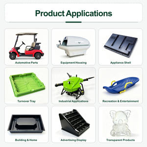 Fabricant de thermoformage, pièces en plastique ABS thermoformées sur mesure, composants thermoformés en feuille épaisse, plateau à semis pour ferme intérieure - Product Image 5