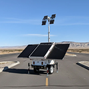 Torre de Iluminación Solar para Exteriores, Súper Brillante, con LED y Mástil Eléctrico de 7m, para Estadios Deportivos - Product Image 3