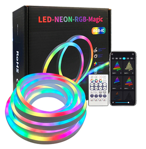 <span class=keywords><strong>Prix</strong></span> de gros usine Kit de 5M de bande LED néon RGBIC 6*12mm, 5V DC, adressable WS2811 pour la décoration de néons - Product Image 2