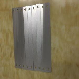 Lámina de aluminio perforada, arandela plana de aluminio puro, junta de aluminio, almohadilla de aluminio 6061, procesamiento anodizado - Product Image 1