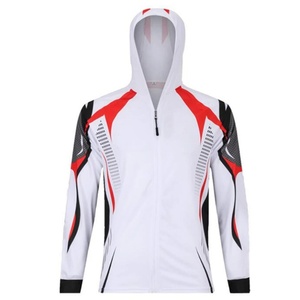 Chemise de pêche pour homme à manches longues avec logo personnalisé, impression par sublimation, séchage rapide, protection UV, extensible, coupe-vent, imperméable - Product Image 1
