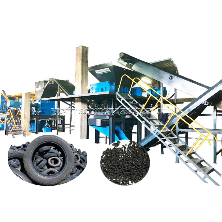 waste tire recycling machine