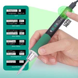 YIHUA928D-IV PINECIL <span class=keywords><strong>mini</strong></span> <span class=keywords><strong>fer</strong></span> <span class=keywords><strong>à</strong></span> <span class=keywords><strong>souder</strong></span> portable connecteur <span class=keywords><strong>de</strong></span> type C <span class=keywords><strong>fer</strong></span> <span class=keywords><strong>à</strong></span> <span class=keywords><strong>souder</strong></span> <span class=keywords><strong>de</strong></span> <span class=keywords><strong>précision</strong></span> - Product Image 4