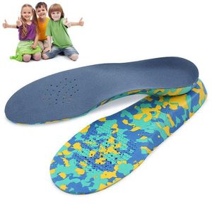 1 paire de semelles orthopédiques EVA pour enfants, soutien de la voûte plantaire, semelles de chaussures de sport, inserts de soins des pieds pour enfants - Product Image 1