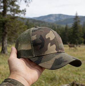 Casquette de baseball unisexe personnalisable avec logo, style trucker semi-mesh, ajustable et respirante, idéale pour les sports de plein air et le golf - Product Image 5