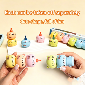 Marcadores de Alta Calidad <span class=keywords><strong>Hello</strong></span> <span class=keywords><strong>Kitty</strong></span> Apilables, Kawaii, de Colores Combinables, para Niños, Manualidades, Dibujo, Material de Arte y Papelería - Product Image 4
