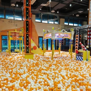<span class=keywords><strong>Parc</strong></span> de trampolines intérieur multifonctionnel avec cordes d'escalade pour le jeu et le divertissement des enfants dans les centres commerciaux - Product Image 1
