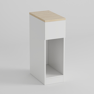 Industrial Style Wooden Sofa Bed Side <strong>Table</strong> <strong>with</strong> <strong>Drawer</strong> Narrow <strong>Telephone</strong> <strong>Table</strong> Bedside Cabinet for Home Coffee <strong>Table</strong> Living Room - Product Image 2