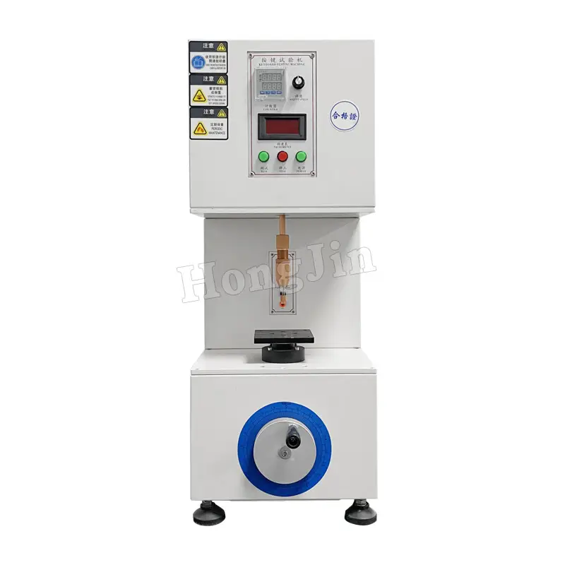 Hong Jin Single-station Single-axis Key Life Testing Machine Headphone Remote Control Switch Key Life Aging Testing Machine