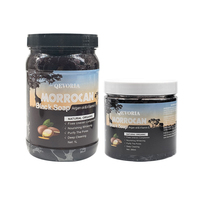 Savon éclaircissant pour la peau au curcuma, savon noir éclaircissant pour peaux noires, savon blanchissant pour le bain marocain, marque privée, personnalisé